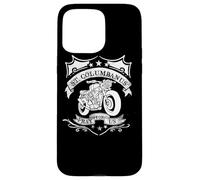 Saint Columbanus Patron of Motorcyclists Vintage Motorcycles Case for iPhone 15 Pro Max