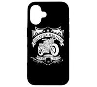 Saint Columbanus Patron of Motorcyclists Vintage Motorcycles Case for iPhone 16