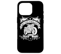 Saint Columbanus Patron of Motorcyclists Vintage Motorcycles Case for iPhone 16 Pro
