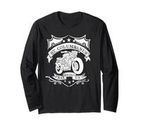 Saint Columbanus Patron of Motorcyclists Vintage Motorcycles Long Sleeve T-Shirt