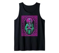 Saint Death Santa Muerte Folk Prayer Design Tank Top