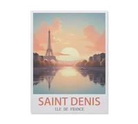 Saint-Denis Île-de-France,Puzzle 1000 Pieces Wood Puzzle Adult Children'S Educational Toy Family Decompression Game(75x50cm)-GM28