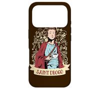 Saint Drogo Coffee Feast Day Catholic Patron Saint Deaf Case for iPhone 17 Pro