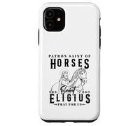 Saint Eligius Patron of Horses Blacksmiths and Farriers Case for iPhone 11