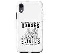 Saint Eligius Patron of Horses Blacksmiths and Farriers Case for iPhone XR
