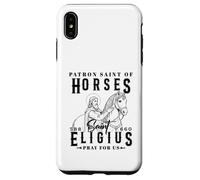 Saint Eligius Patron of Horses Blacksmiths and Farriers Case for iPhone XS Max