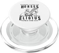 Saint Eligius Patron of Horses Blacksmiths and Farriers PopSockets PopGrip for MagSafe
