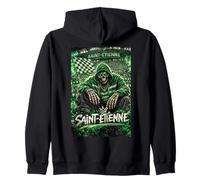 Saint Etienne Ultras Pride Honor & Tradition France Men's Zip Hoodie