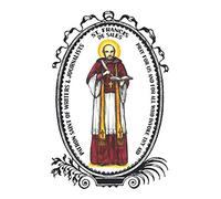 Saint Frances de Sales Patron of Writers & Journalists Lined Notebook Journal