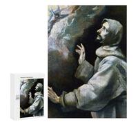 Saint Francis by El Greco, 300 PCS Jigsaw Puzzle for Adults, New Year Decoration, for Screen-Free Relaxation at Home