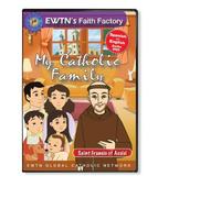 SAINT FRANCIS OF ASSISI: CHILDREN EWTN MY CATHOLIC FAMILY DVD*Spanish & English Audio