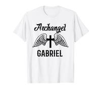 Saint Gabriel the Archangel Traditional Catholic Prayer T-Shirt
