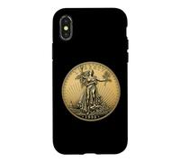 Saint Gaudens Double Eagle 1933 Liberty Coin Collector USA Case for iPhone X/XS