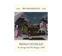 Saint George and the Dragon by Uccello Poster - 60x90 cm