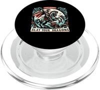Saint George and the Dragon England Catholic PopSockets PopGrip for MagSafe