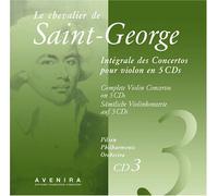 Saint-George - Complete Violin Concertos 3