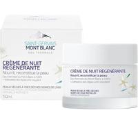 Saint-Gervais Mont Blanc - Regenerating Night Cream 50ml - Tired Skin | This melting night cream with Edelweiss extract and Hyaluronic Acid works on tired-looking skin until morning.
