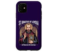 Saint Ignatius Loyola Ad Maiorem Dei Gloriam Catholic Jesuit Case for iPhone 11
