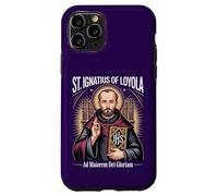 Saint Ignatius Loyola Ad Maiorem Dei Gloriam Catholic Jesuit Case for iPhone 11 Pro