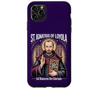 Saint Ignatius Loyola Ad Maiorem Dei Gloriam Catholic Jesuit Case for iPhone 11 Pro Max