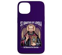 Saint Ignatius Loyola Ad Maiorem Dei Gloriam Catholic Jesuit Case for iPhone 13