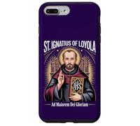 Saint Ignatius Loyola Ad Maiorem Dei Gloriam Catholic Jesuit Case for iPhone 7 Plus/8 Plus