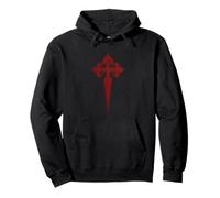 Saint James Cross Catholic Order Pullover Hoodie