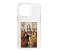 Saint Joachim and St Anne Vintage Catholic Faith Design Case for iPhone 15 Pro Max