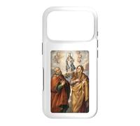 Saint Joachim and St Anne Vintage Catholic Faith Design Case for iPhone 17 Pro