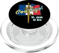Saint Joan of Arc Courageous Warrior Faith Heroine PopSockets PopGrip for MagSafe