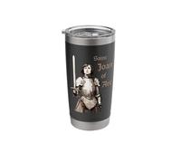 Saint Joan of Arc Jeanne D'Arc Catholic Warrior Stainless Steel Insulated Tumbler
