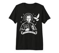 Saint John Bosco Don Patron Catholic Saints Italian Priest Premium T-Shirt