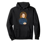 Saint John Bosco Portrait Pullover Hoodie