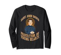 Saint John Bosco Protector of Youth Long Sleeve T-Shirt