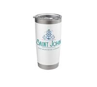 Saint John, New Brunswick, Canada Nautical Design Stainless Steel Insulated Tumbler