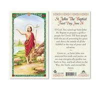 Saint John the Baptist Holy Card (HC9-059E) - Laminated