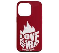 Saint John Vianney Love a Fire Cure d Ars Catholic Case for iPhone 13 Pro