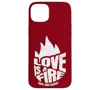 Saint John Vianney Love a Fire Cure d Ars Catholic Case for iPhone 15 Plus