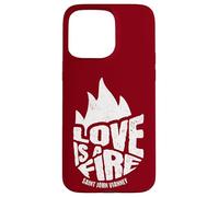 Saint John Vianney Love a Fire Cure d Ars Catholic Case for iPhone 15 Pro Max