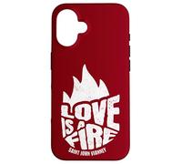 Saint John Vianney Love a Fire Cure d Ars Catholic Case for iPhone 16