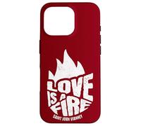 Saint John Vianney Love a Fire Cure d Ars Catholic Case for iPhone 16 Pro