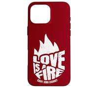 Saint John Vianney Love a Fire Cure d Ars Catholic Case for iPhone 16 Pro Max