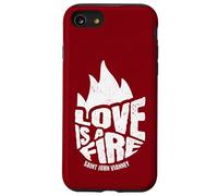 Saint John Vianney Love a Fire Cure d Ars Catholic Case for iPhone SE (2020) / 7/8