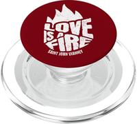 Saint John Vianney Love a Fire Cure d Ars Catholic PopSockets PopGrip for MagSafe