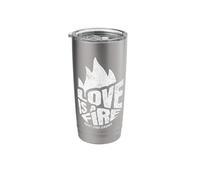Saint John Vianney Love a Fire Cure d'Ars Catholic Stainless Steel Insulated Tumbler