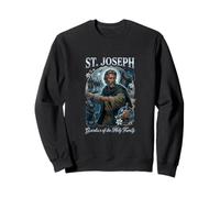 Saint Joseph Catholic Father and Worker Sweatshirt