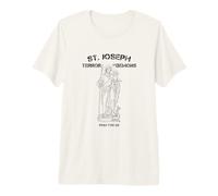 Saint Joseph: Guardian Against Demons and Terror Premium T-Shirt