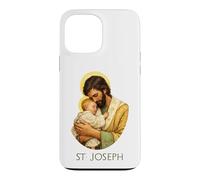 Saint Joseph Husband of Mary Catholic Patron Case for iPhone 13 Pro Max