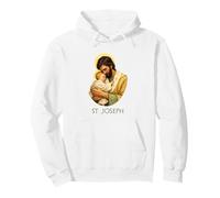 Saint Joseph Husband of Mary Catholic Patron Pullover Hoodie