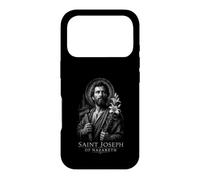 Saint Joseph Of Nazareth Carpenter Catholic Case for iPhone 17 Pro